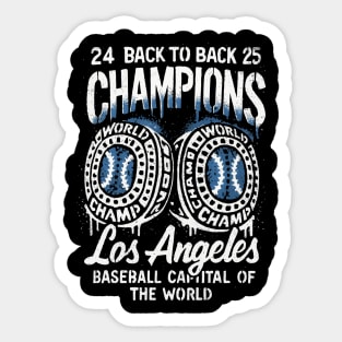 Dodgers-World-Series Sticker